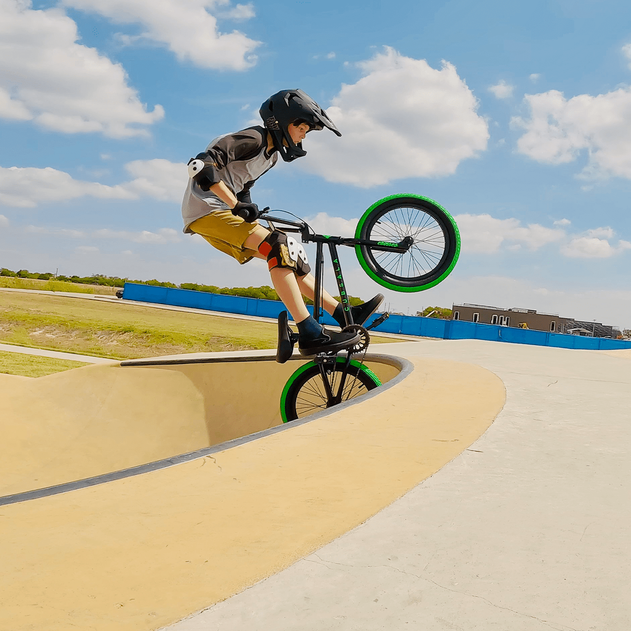 cubsala 18 in Freestyle BMX Kids Bike for Age 5-8 Years Old Boys Girls,Blue