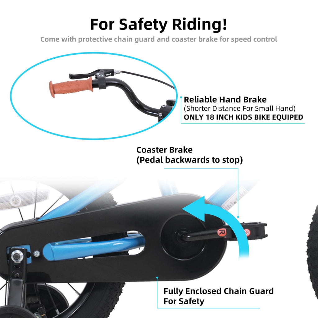 JOYSTAR Kids Bike for Ages 2-12 Years Old Boys Girls, 12-20 Inch BMX Style Kid's Bikes, Multiple Colors