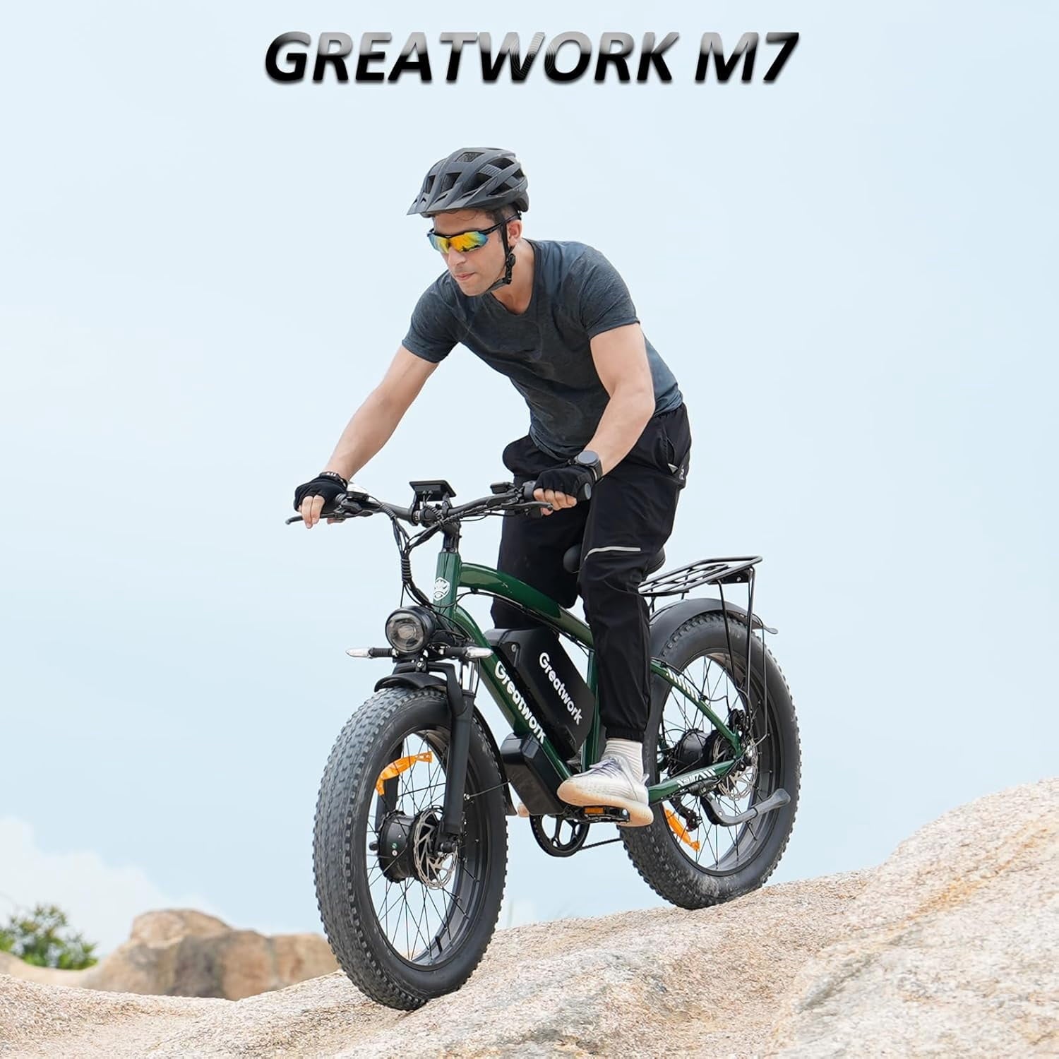26 Electric Bike for Adult,5000w Dual Motors,up 100 Miles 52V 25Ah Ebike,26 x 4.0 Fat Tire Adult Bicycles for All Terrain,Mountain Commuter UL2849