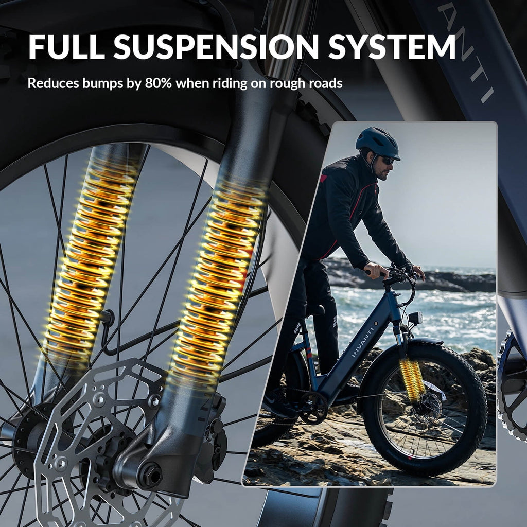 5TH WHEEL W29B 26 x 4 Fat Tire Electric Bike, 750W Motor Adult Ebike with 48V 15Ah Removable Battery, Electric Mountain Bicycle with 7 Speed, UL2849
