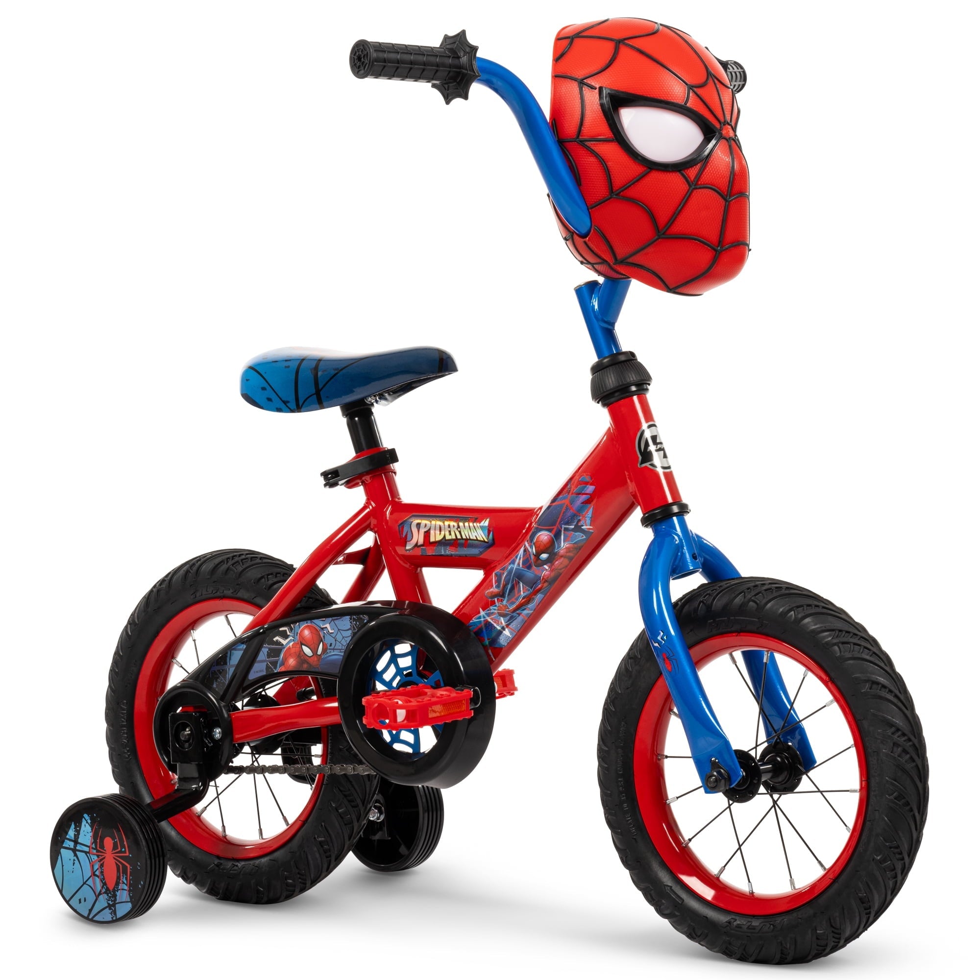 Huffy 12 Marvel Spider-Man Kids' Bike, Fits Riders 37 - 42, Red, Youth, Boy's