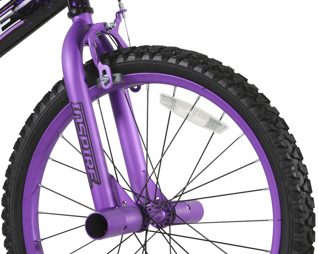 Dynacraft Inspire Girls 20 BMX Bike for Kids Ages 7-14