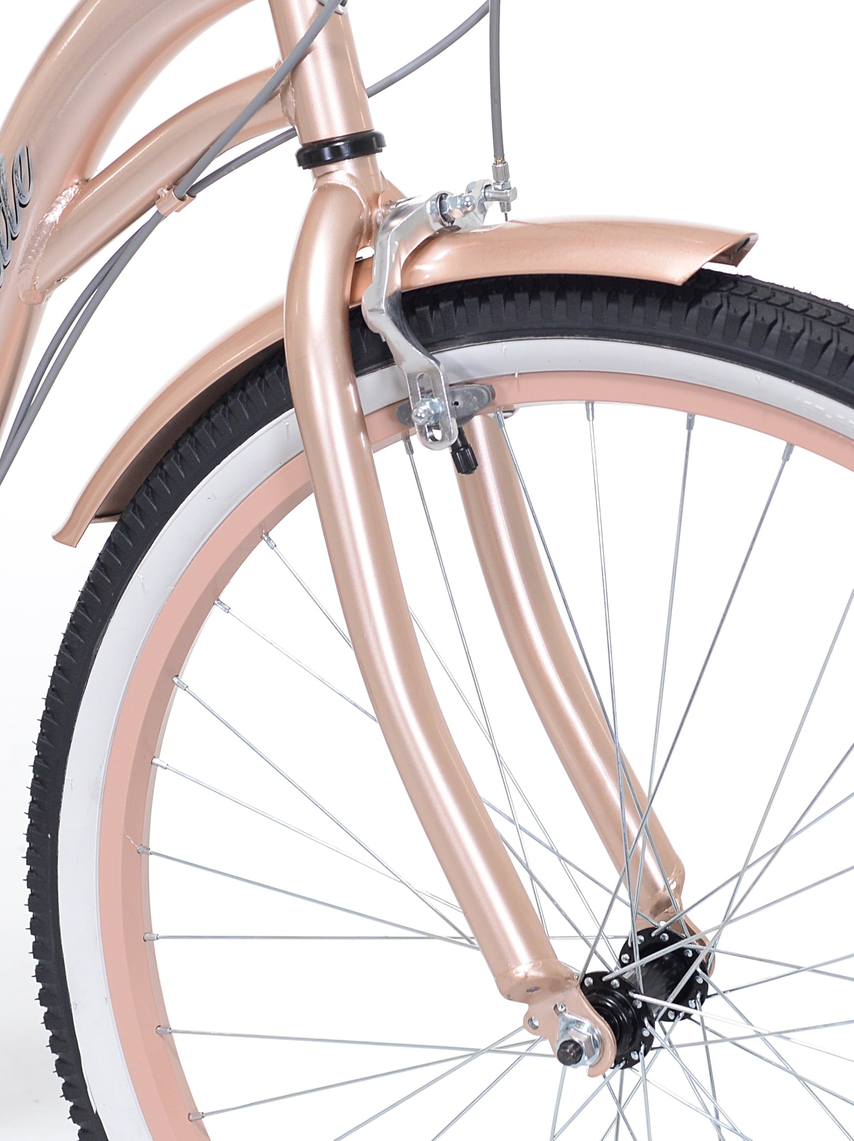 26 Kent Bayside Cruiser Bicycle, Fits Rider: 5'2-5'10, Rose Gold, Adult, Unisex
