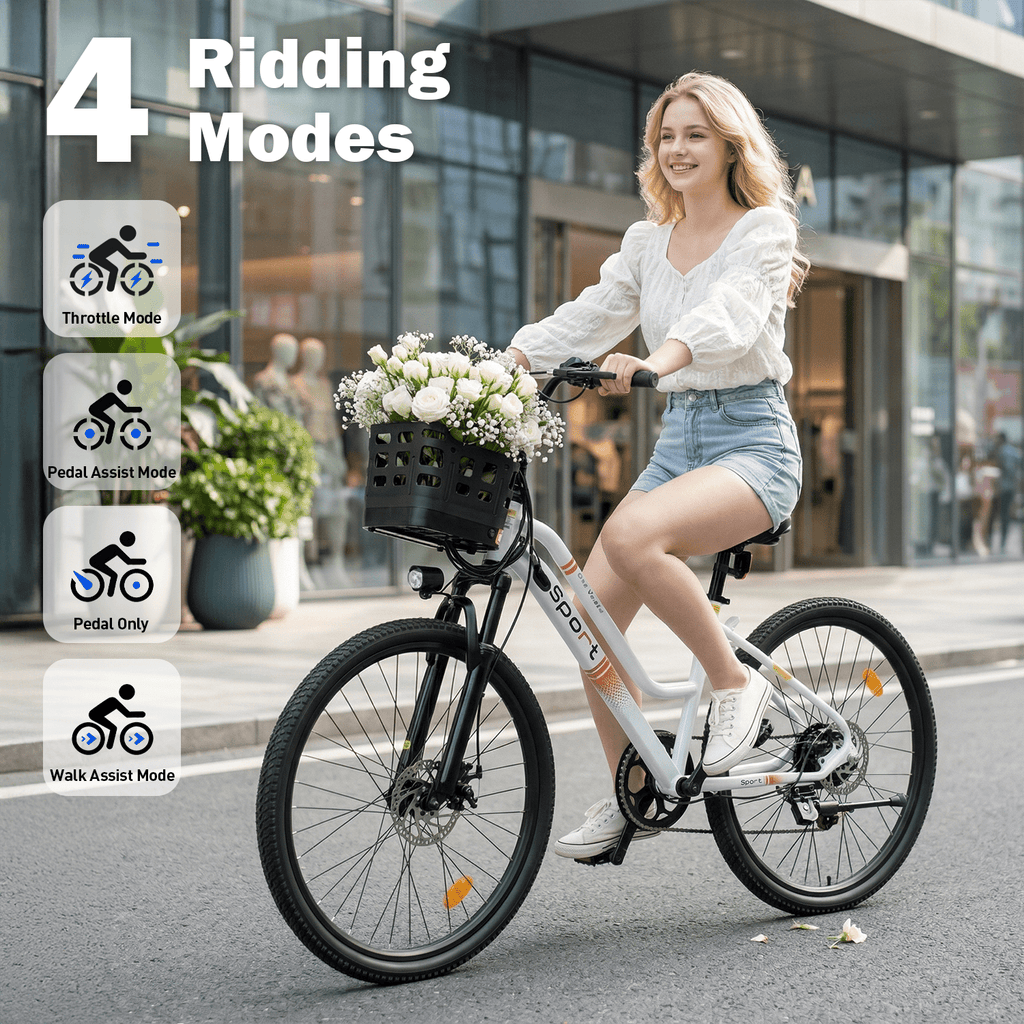 BroPath Electric Bike for Adults, Ebike, Electric Bicycle with 576WH Removable Battery,14 Folding Ebike, 21MPH,20+ Miles(MAX),500W High Motor,Multi-Shock Absorption,Commuting Mini E Bikes,UL2849