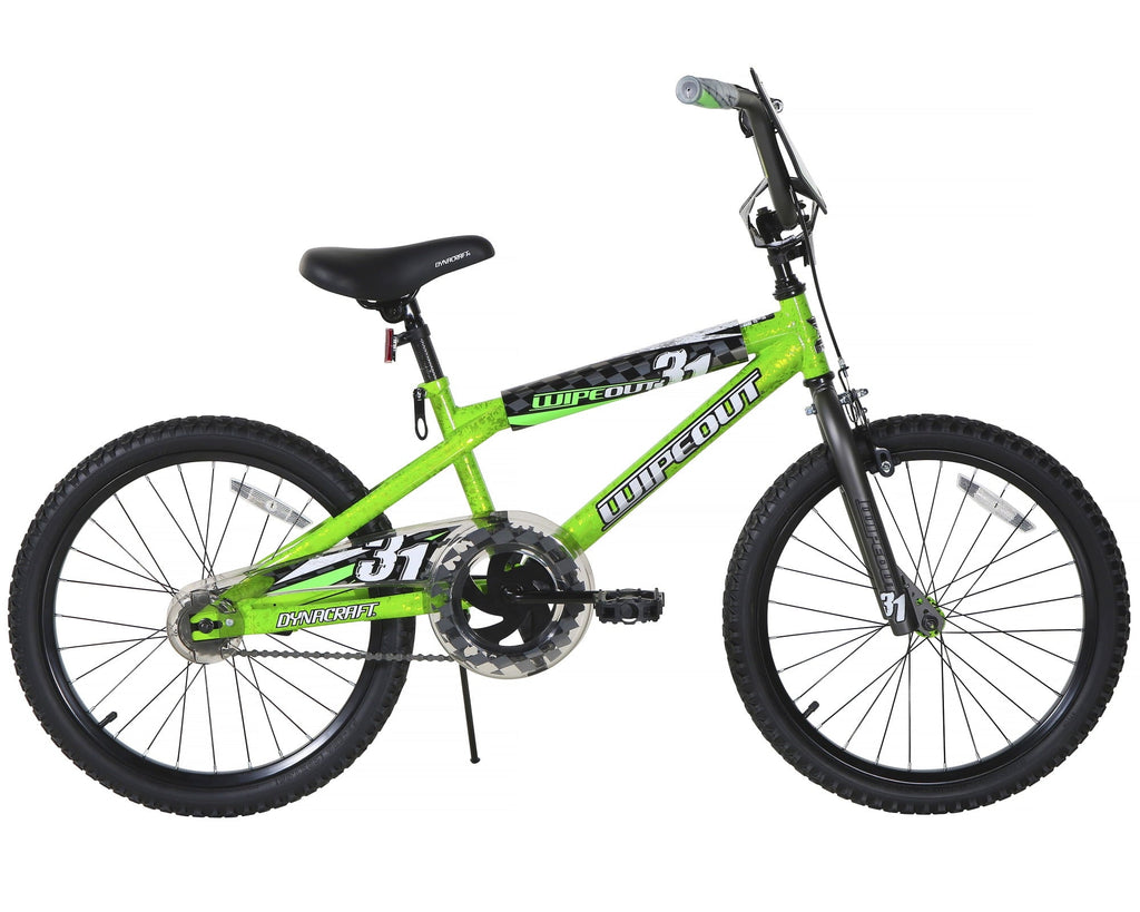 Dynacraft Wipeout Boys 20 BMX Bike, Red, For Kids Age 7-14 Years