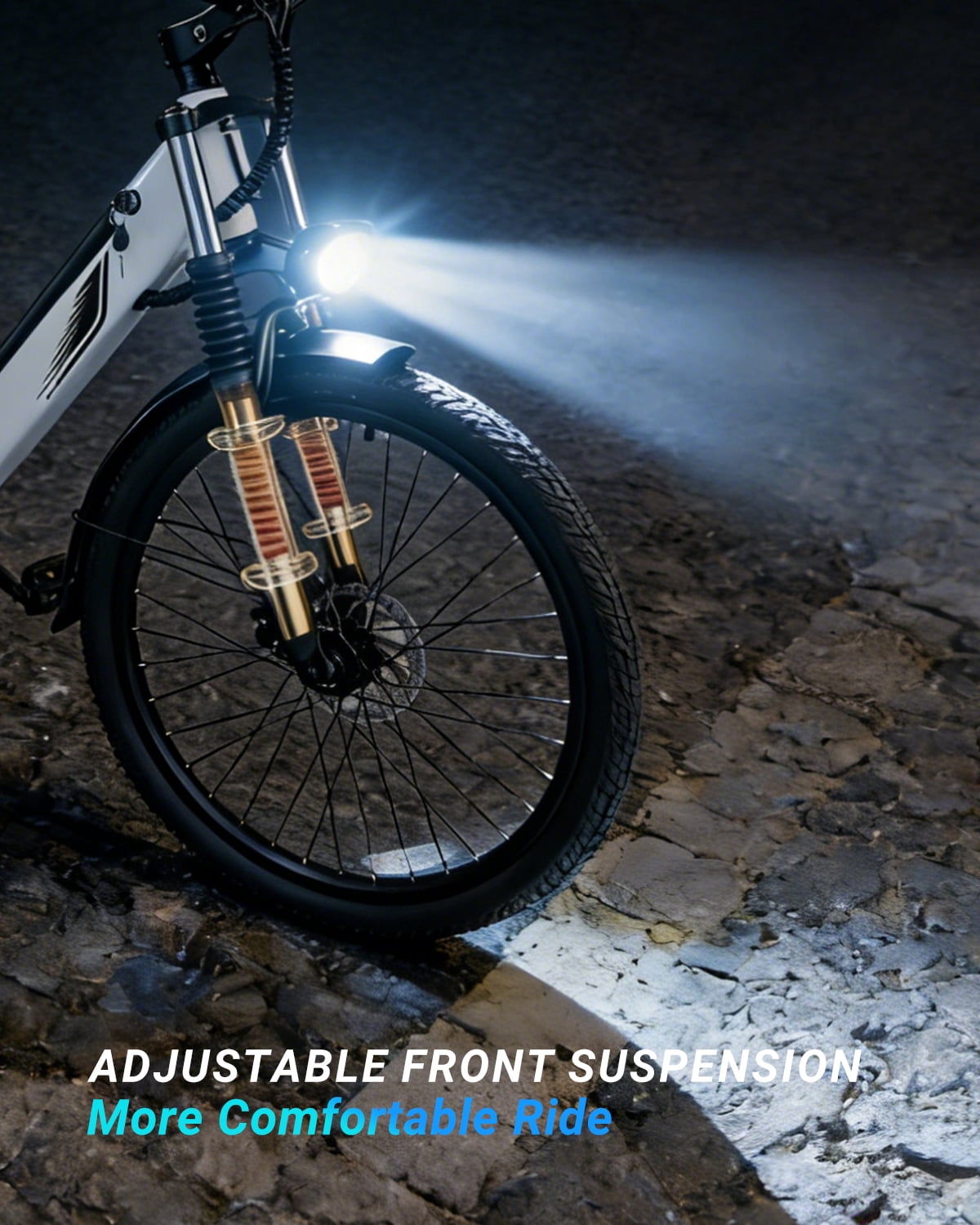 DYU C7L Electric Bike for Adults, 26 Peak 1000W Motor Ebike, 48V 10.4Ah Removable Battery, 45 Miles Max 20MPH, 7 Speed Electric Bicycle UL2849