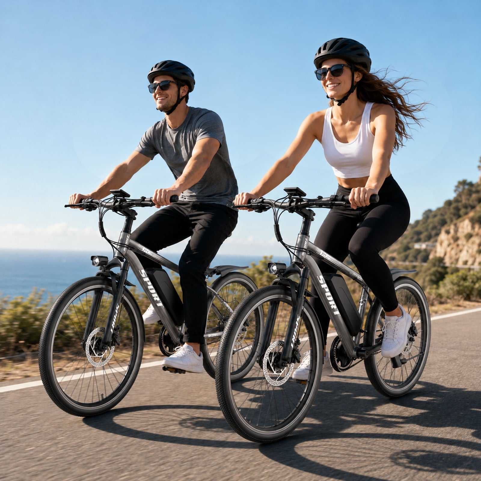 1500W Peak 750W Electric Bicycle 48V 15Ah,26'' Mountain Ebike 30MPH 65Miles Range,Removable Battery Adult Electric Bike UL2849