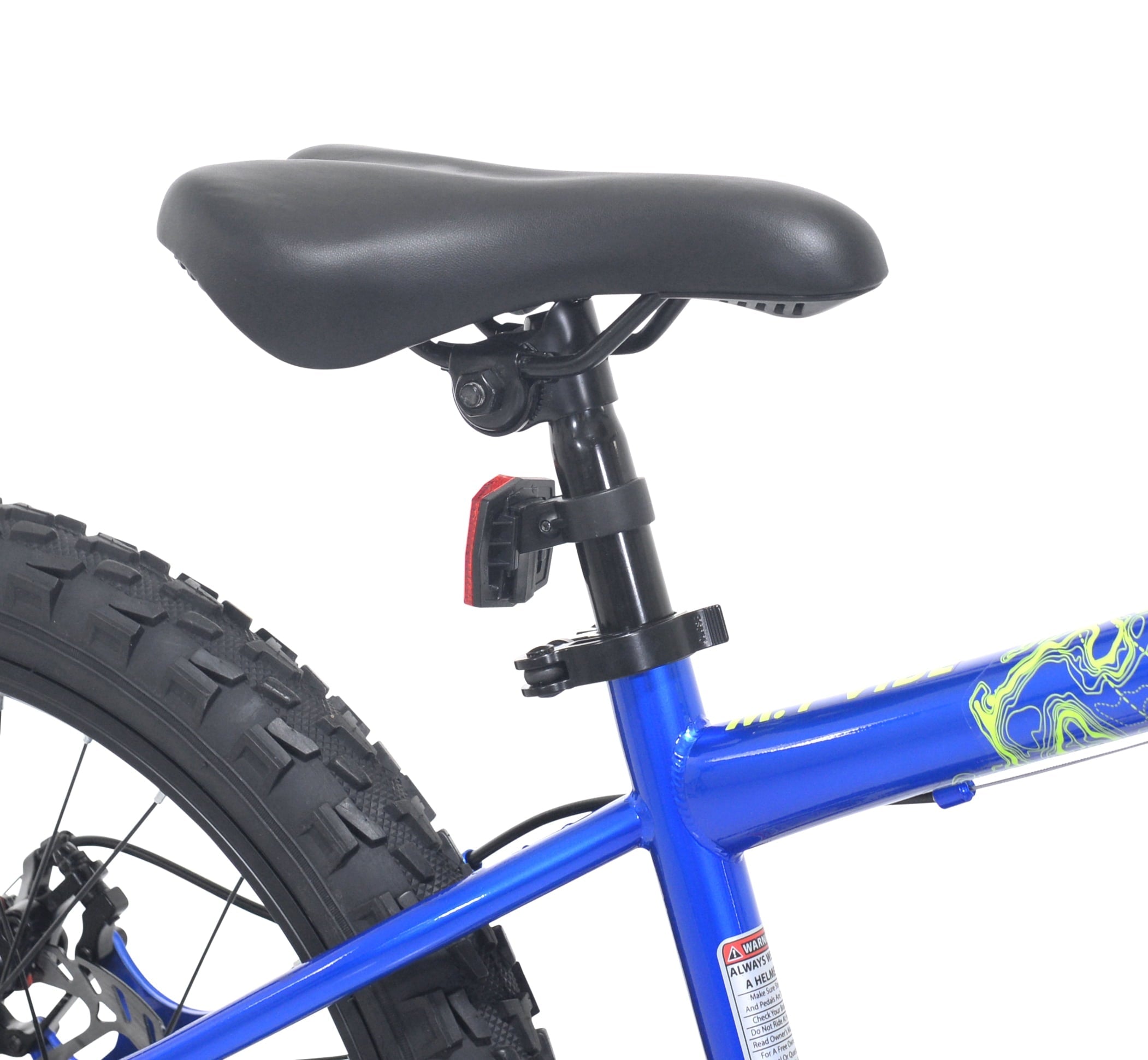 20 Ozark Trail Mountain Bicycle, 7 Speed, Fits Riders 3'11-4'4, Child, Unisex, Blue