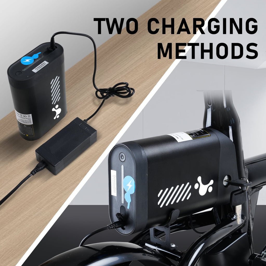 COLORWAY BK35M 16 Foldable Electric Bike for Adults, 350W Lightweight Commuter E-Bike, 37 Miles Range, Quick-Fold Portable Design, Aluminum Frame, UL2849 Certified