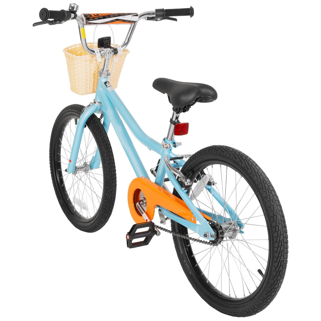 Hykolity 20 Kids Bike Age 6-12 Boy Girl Bicycle Coaster Brake Children Bike For Tween Height 48-62 Teen Sport Outdoor Riding Navy Blue