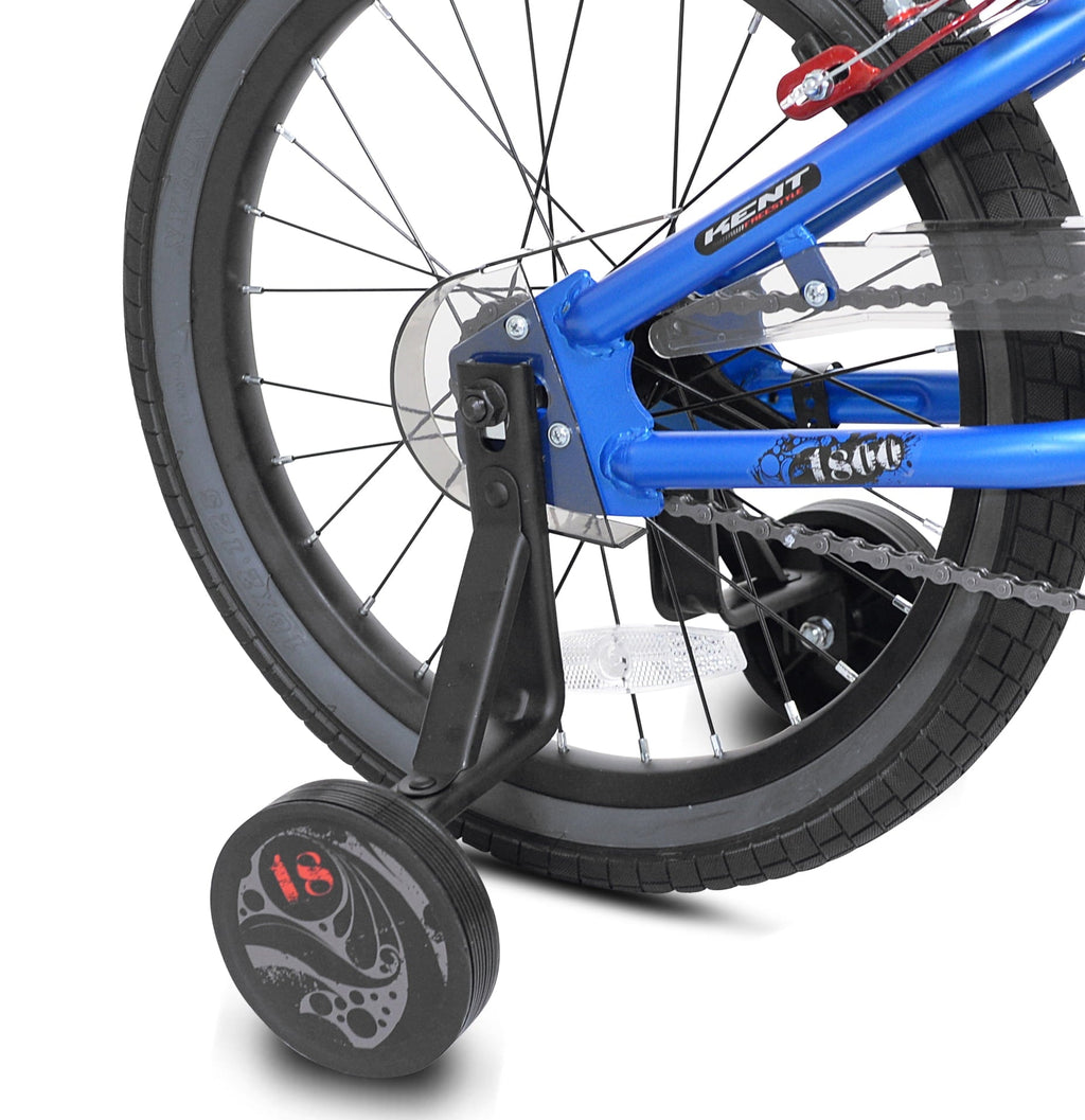 18 Kent Bicycle Abyss Boy's Freestyle BMX Child Bicycle, Blue