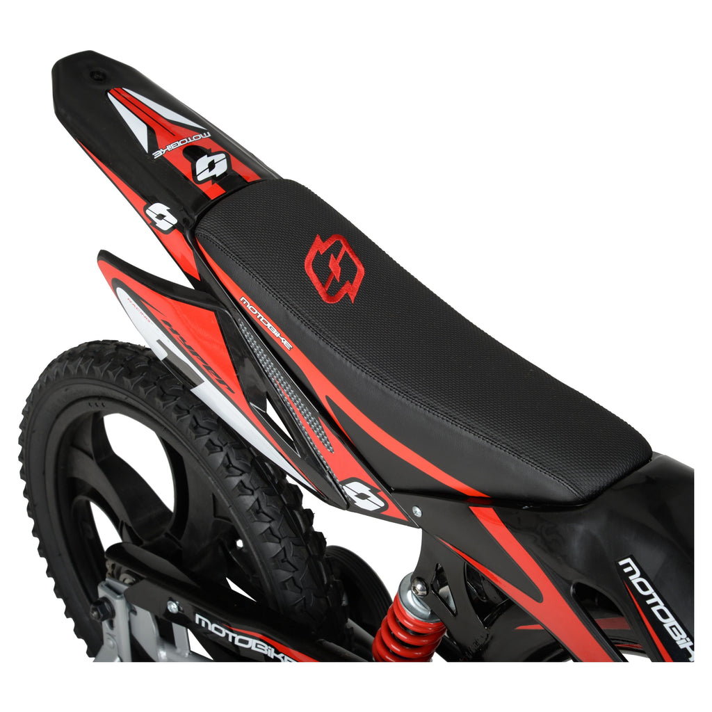 Hyper Bicycles 16 Moto Bike, Children Ages 5-7, Black/Red