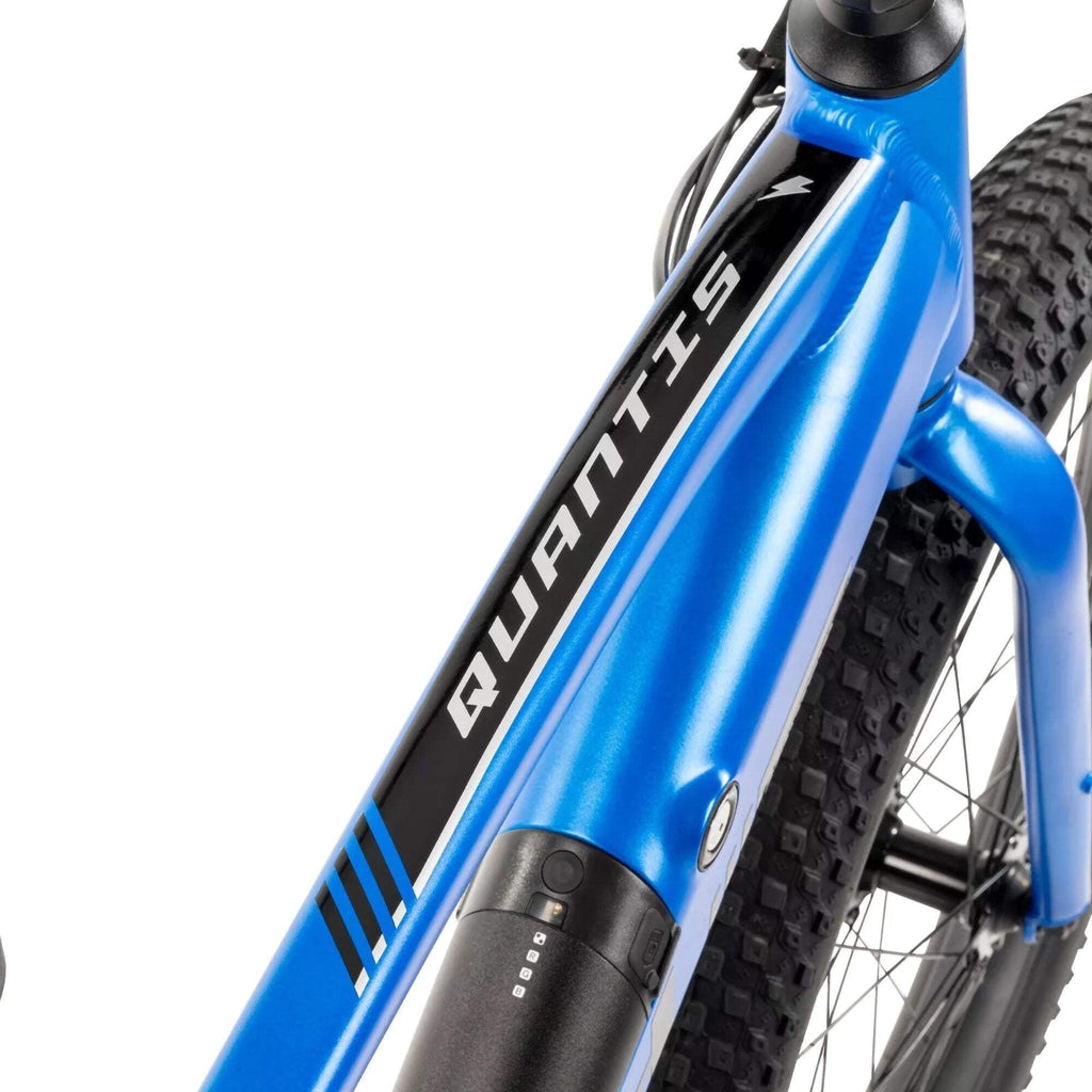 Huffy 24 Quantis 36V Electric Bike, Fits Riders 56 - 68, Cobalt, Teen/Adult, Unisex