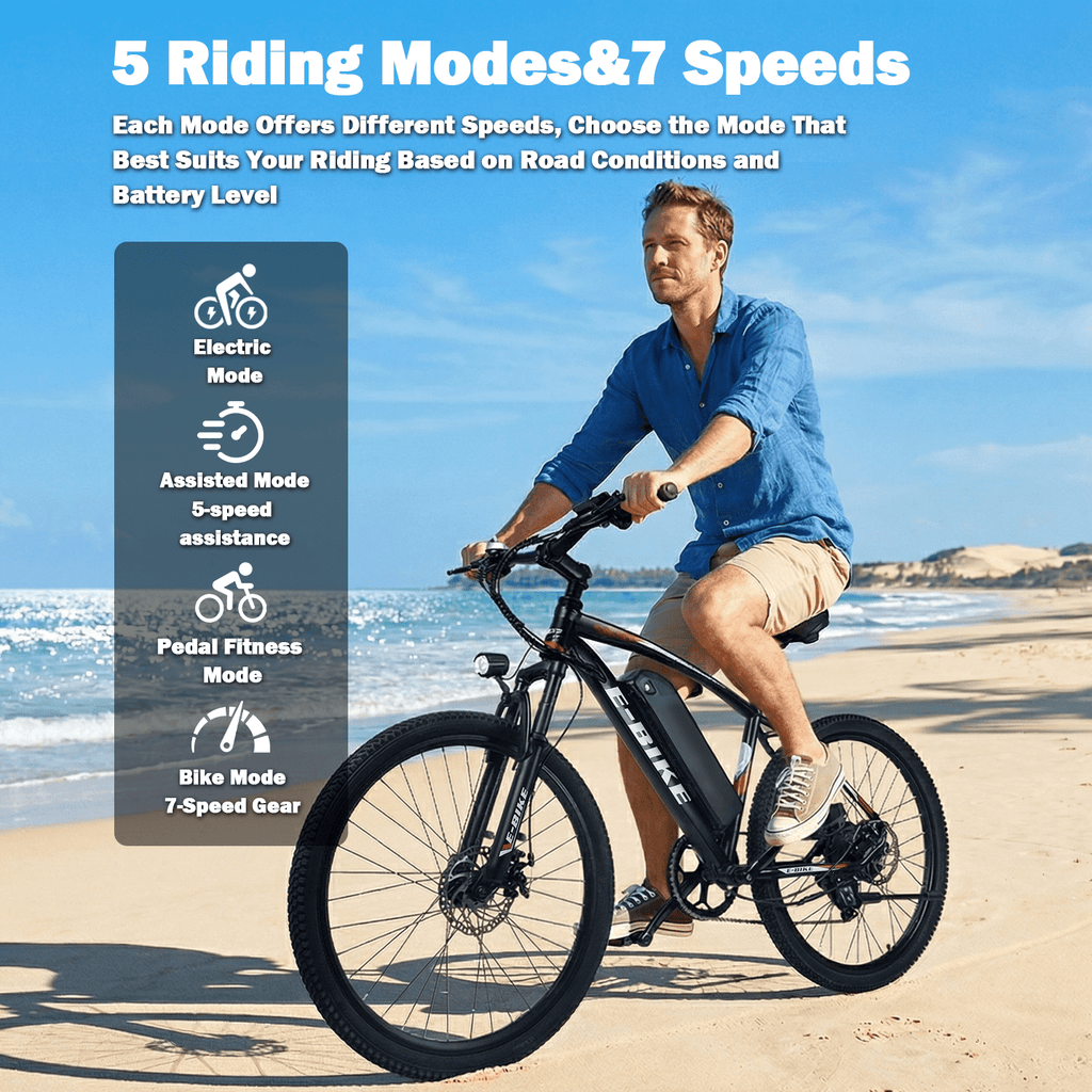 BroPath Electric Bike for Adults, 14 Folding Ebike, Electric Bicycle with 576WH Battery, 21MPH,20+ Miles(MAX),450W High Motor,Multi-Shock Absorption,Commuting Mini E Bikes,UL2849,Ebike for Teens