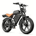 AZHAR Off-Road Electric Mountain Bike for Adults, 20*4 Fat Tire E-Bike, 48V 20Ah Removable Battery, 750W Rated (2500W Peak) Motor, 32MPH Max Speed , UL2849 Certified