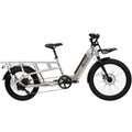 Buzz 24 Beekeeper 48V Electric Cargo Bike, Fits Riders 60+, Silver, Adult, Unisex