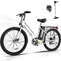 COLORWAY 26 Electric Bike for Woman, 500W Powerful Motor, 36V 12AH Removable Battery E Bike, , Max. Speed 19.9MPH Electric Bicycle UL2849
