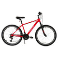 Concord 26 Hybrid Bike, 21 Speed, Red, Fits Riders 5'2-5'10, Teen, Adult, Unisex