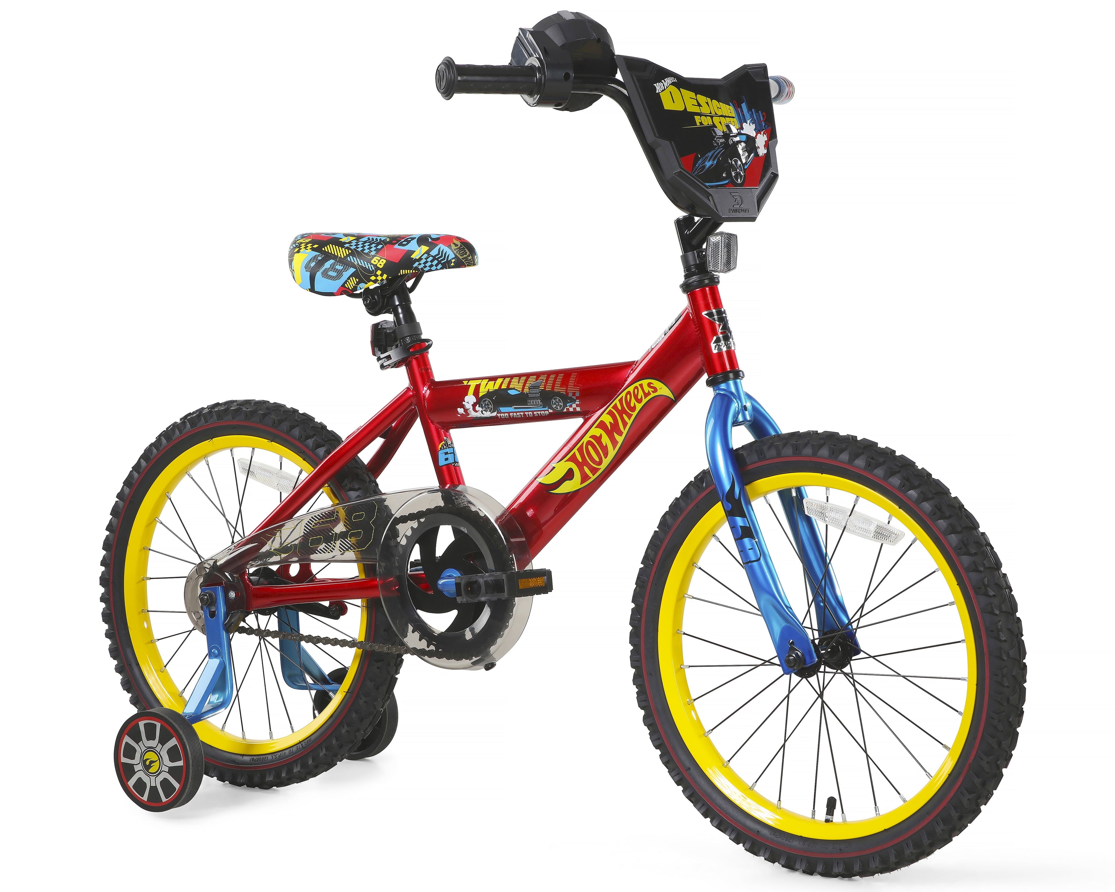 Dynacraft Hot Wheels 18-inch Boys BMX Bike For Age 6-9 Years
