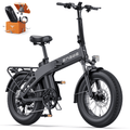ENGWE EP-2 3.0 Electric Bike for Adult,Folding Electric Bike with App & IoT Anti-Theft 750W E-Mountain Bike 48V 15AH with 7-speed,Up to 65 Miles Range &28 Mph ,UL2849