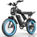 Electric Bike for Adults,1500W 35MPH,48V 20AH 30-80 Miles,20'' Fat Tire Mountain Bike with Rear Rack UL2849