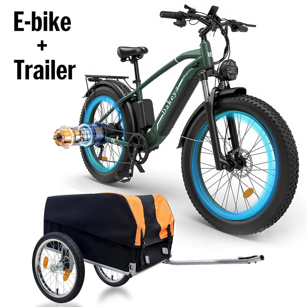 Electric Bike for Adults, 26x4.0 Fat Tire E-Mountain Bicycle, Peak 1600W Motor 48V-16Ah with 7 Speed, Mountain Bike Beach Snow Ebike for Men, Blue