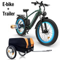 Electric Bike for Adults, 26x4.0 Fat Tire E-Mountain Bicycle, Peak 1600W Motor 48V-16Ah with 7 Speed, Mountain Bike Beach Snow Ebike for Men, Blue