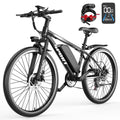 G26Electric Bike for Adults, 26 1200W Peak Motor, 65 Miles 28MPH Ebike, 480Wh Battery Electric Bicycle for Adults 7 Speed Electric Bicycles Front Fork Suspension,UL2849