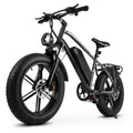 Hipatoo Peak 1000W Electric Bike for Adults, 20X4.0 Fat Tire E bike, 48V/13Ah Battery 25MPH Mountain Bike, 38 Miles Range Electric Bicycle for Cycling, 7-Speed E-bike, Ebike for Adults UL2849