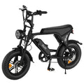 Luimp Electric Bike for Adults, 16 Fat Tire Ebike with 36V 10.4Ah Battery, 500W Electric Bicycle Up to 20MPH, MINI E-Bike for Riding & Commuting, Moped Style Ebike, Front Suspension, E-bike UL2849