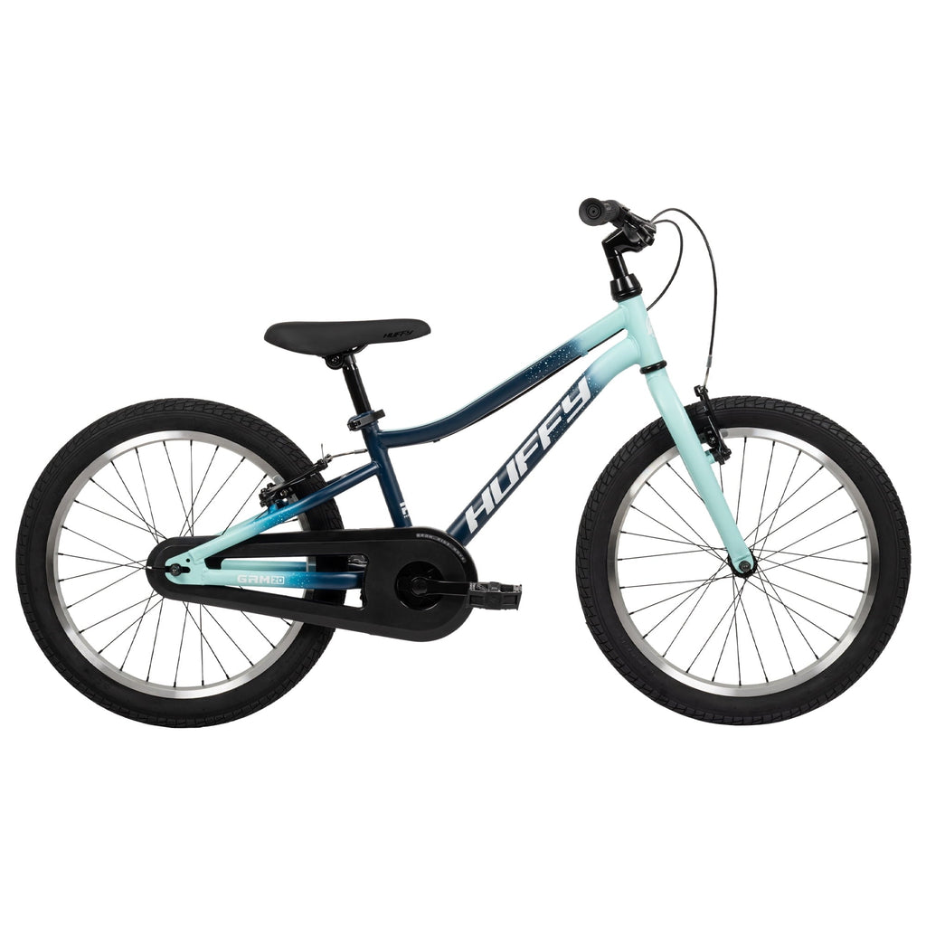 Huffy 20-Inch GRM Kids' Bike, Perfect Fit Frame for a Natural Riding Position, Dual Braking System for Confident Control, Full Chainguard for Safety, Fits Riders 45–52 Tall, Blue