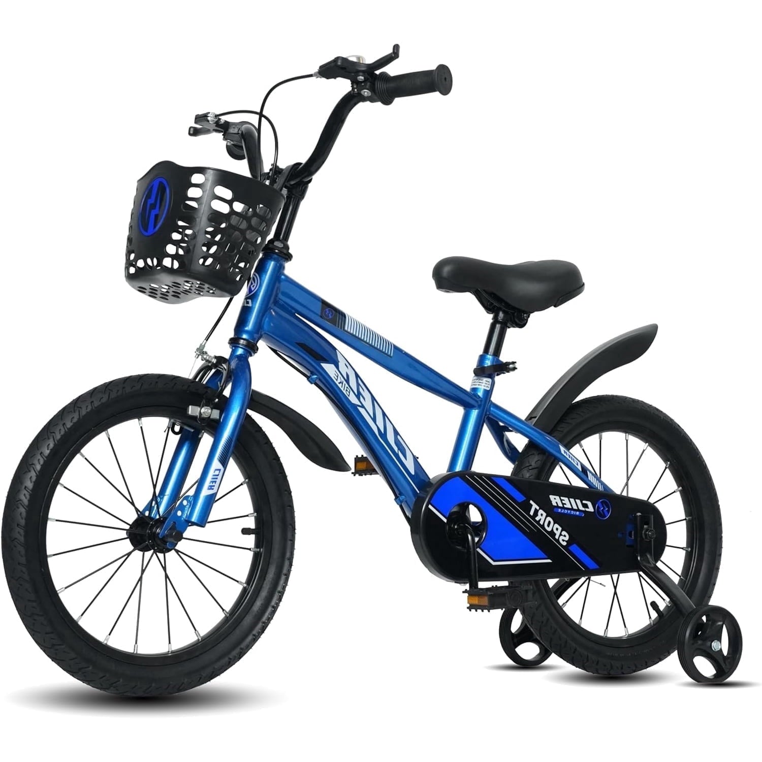 NEORIVER 14 Kids Bikes for Girls and Boys, Kids' Bicycles with Training Wheels, Ages 3-5 Years
