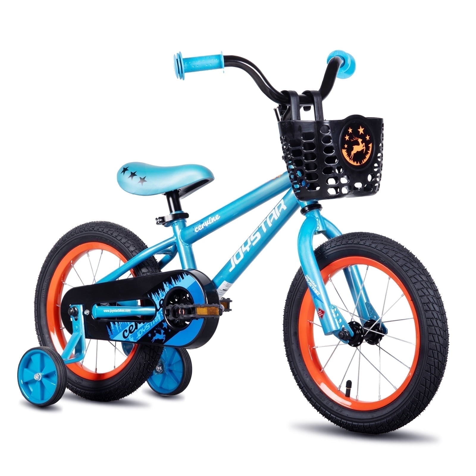 JOYSTAR Cervine 14 inch Kids Bike for Boys and Girls, Children Bicycle in Pink