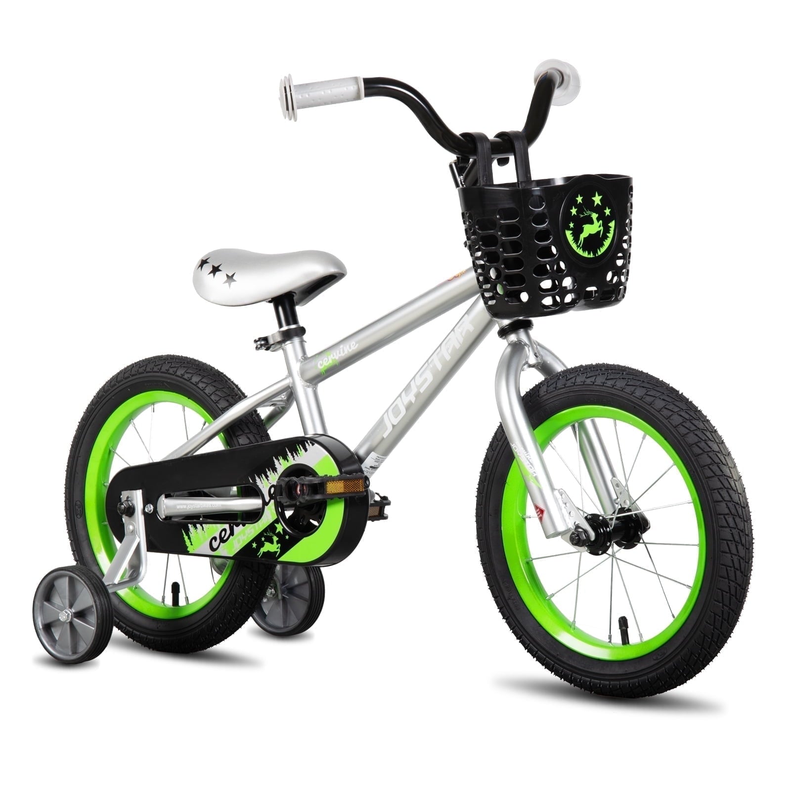 JOYSTAR Cervine 14 inch Kids Bike for Boys and Girls, Children Bicycle in Pink