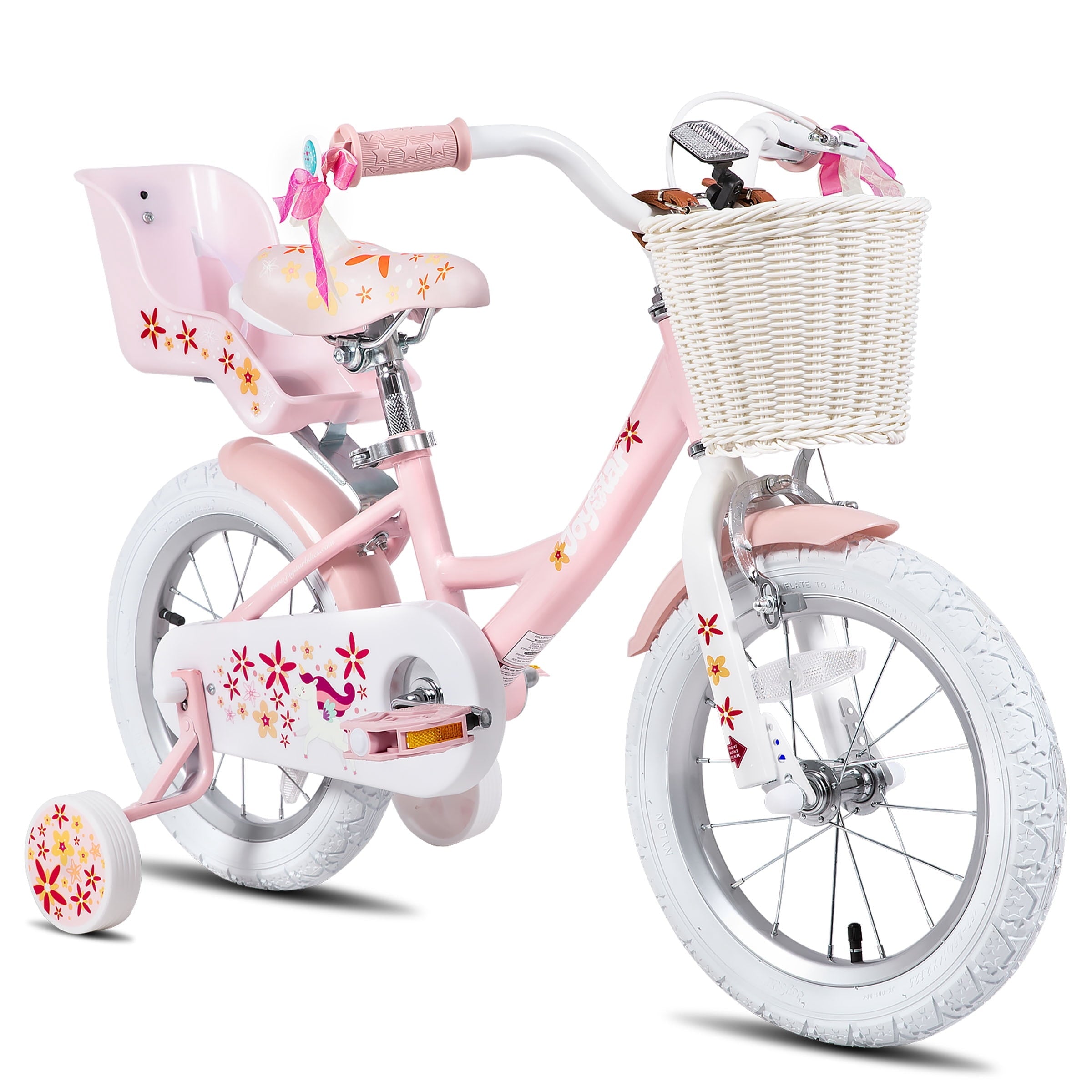 Joystar Unicorn 12inch Girls' Bike, Purple