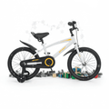 Naipo 16 Inch Kid Bikes for Boys and Girls Kid Bicycles with Kickstand and Training Wheels Boys Bike Gray-Orange