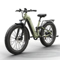 PUCKIPUPPY Electric Bikes for Adults 26 Step-Thru Ebikes 960W Peak Motor 80Miles Range 28mph Max Speed 48V 20AH Battery Full Suspension Fat Tire Mountain E Bike 7 Speed, Comply with UL2849 By SGS