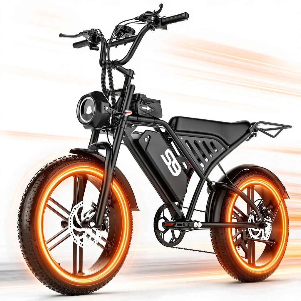 Pikabike Adult Mountain E-Bike, 1800W Peak Brushless Motor, 30 MPH Max Off-Road Speed, 48V 20Ah 960Wh Removable Battery, UL2849 Certified, 20×4 All-Terrain Fat Tire Electric Mountain Bike
