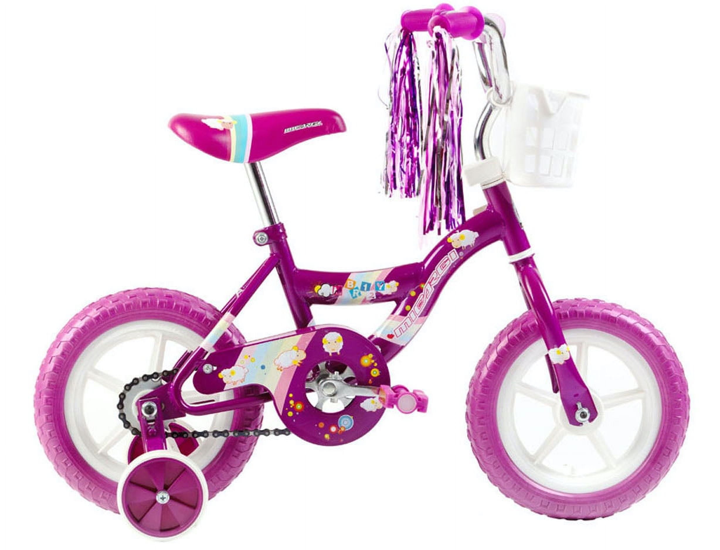 PlayWorld Kid's Beginner Bicycle with Foam Tire, Pink