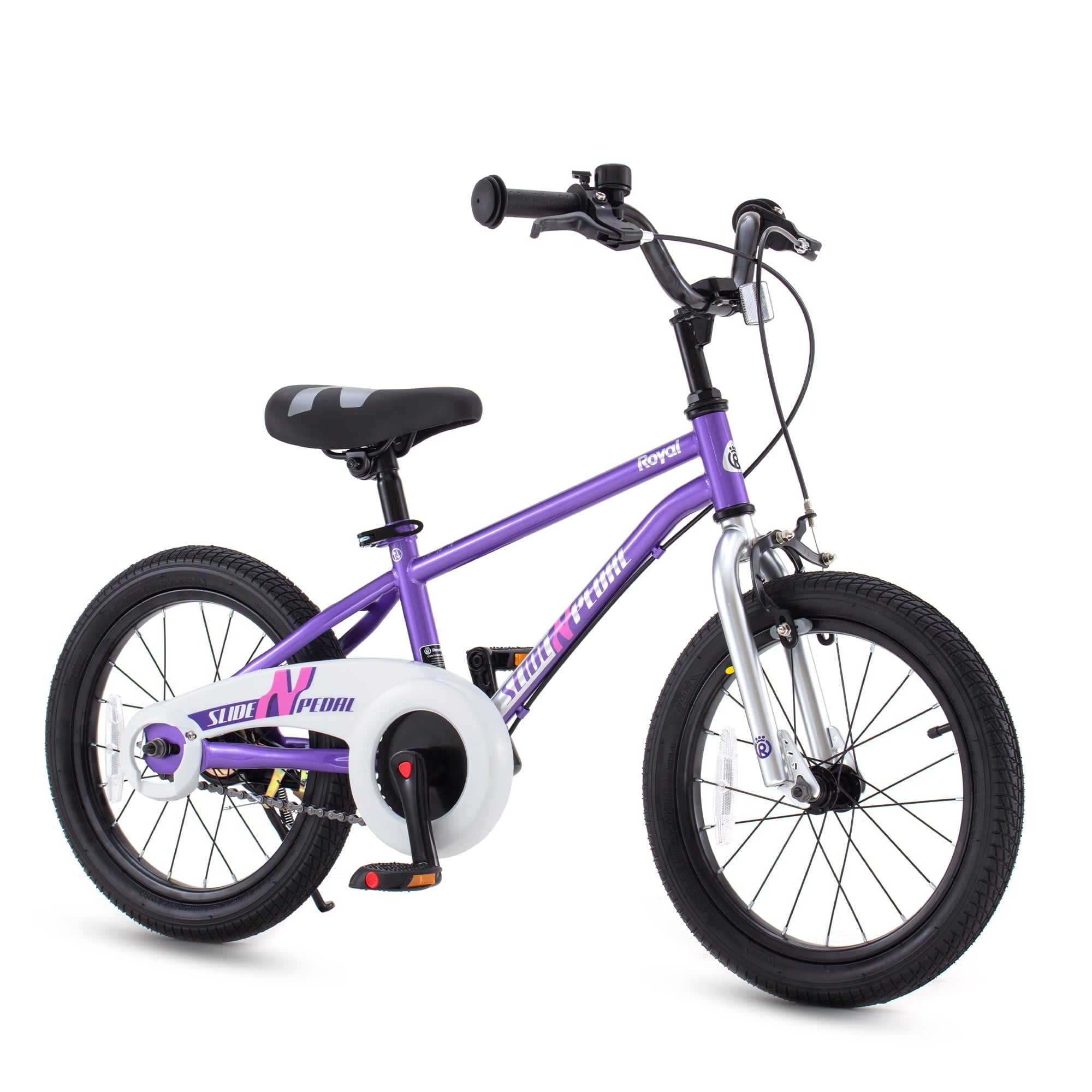 Christmas Gift Slide and Pedal 18in Kids Bike EZ Balance Pedal Switchable Bicycle, 18 Inch, Blue