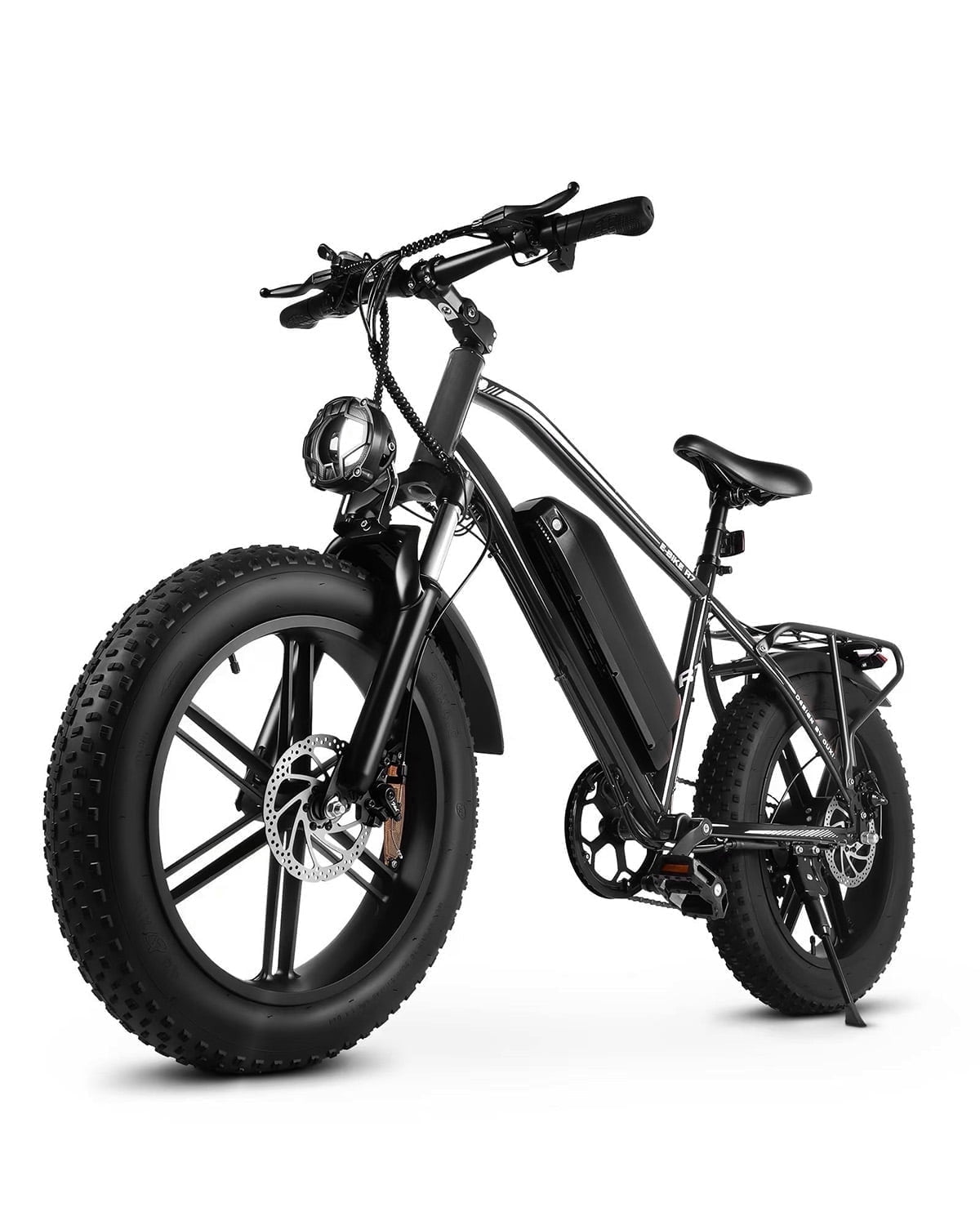 VTOKW Electric Bike, Peak 1000W Electric Bicycles for Adults, 20X4.0 Fat Tire Ebike, 48V/13AH Battery, 25MPH E-Mountain Bike for Cycling & Off-Road, 7-Speed Front Suspension Ebike for Adults UL2849
