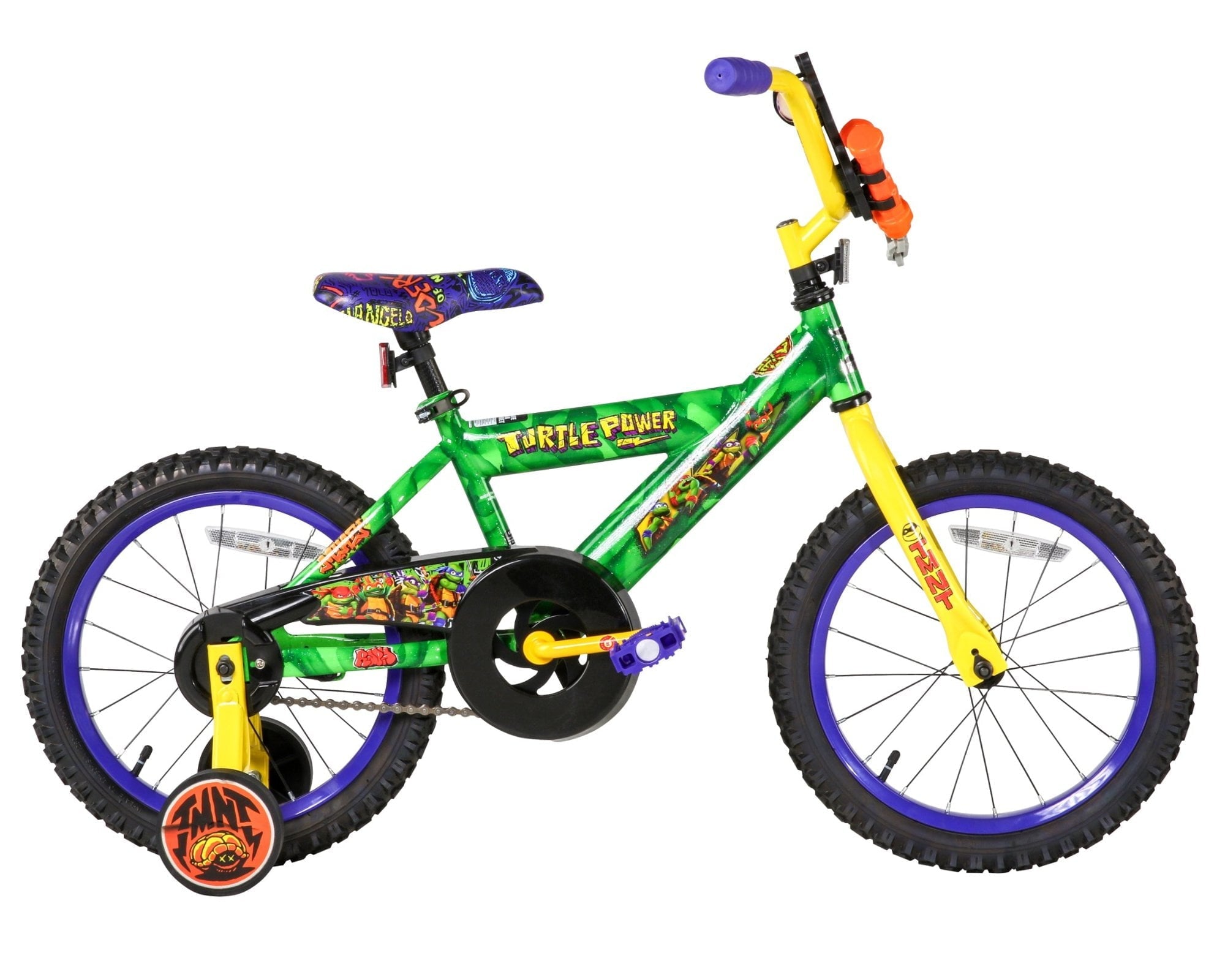 Dynacraft Teenage Mutant Ninja Turtles Boys 16 BMX Bike, For Kids Ages 5-7 Years