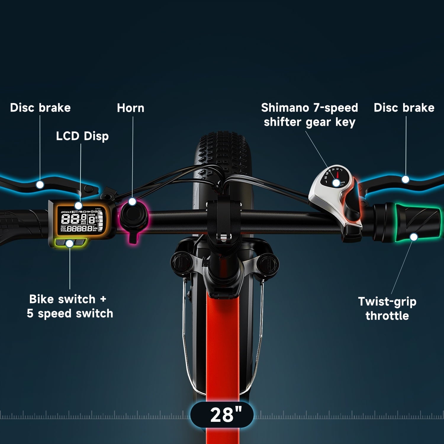 Cbvelo 1000W Folding Electric Bike for Adults, 48V 20.8AH Large Removable Battery E-Bike, 30+MPH, 80 Miles Max Range, 20 Fat Tire Electric Bike for Adults, Adult Electric Bicycles for Commute