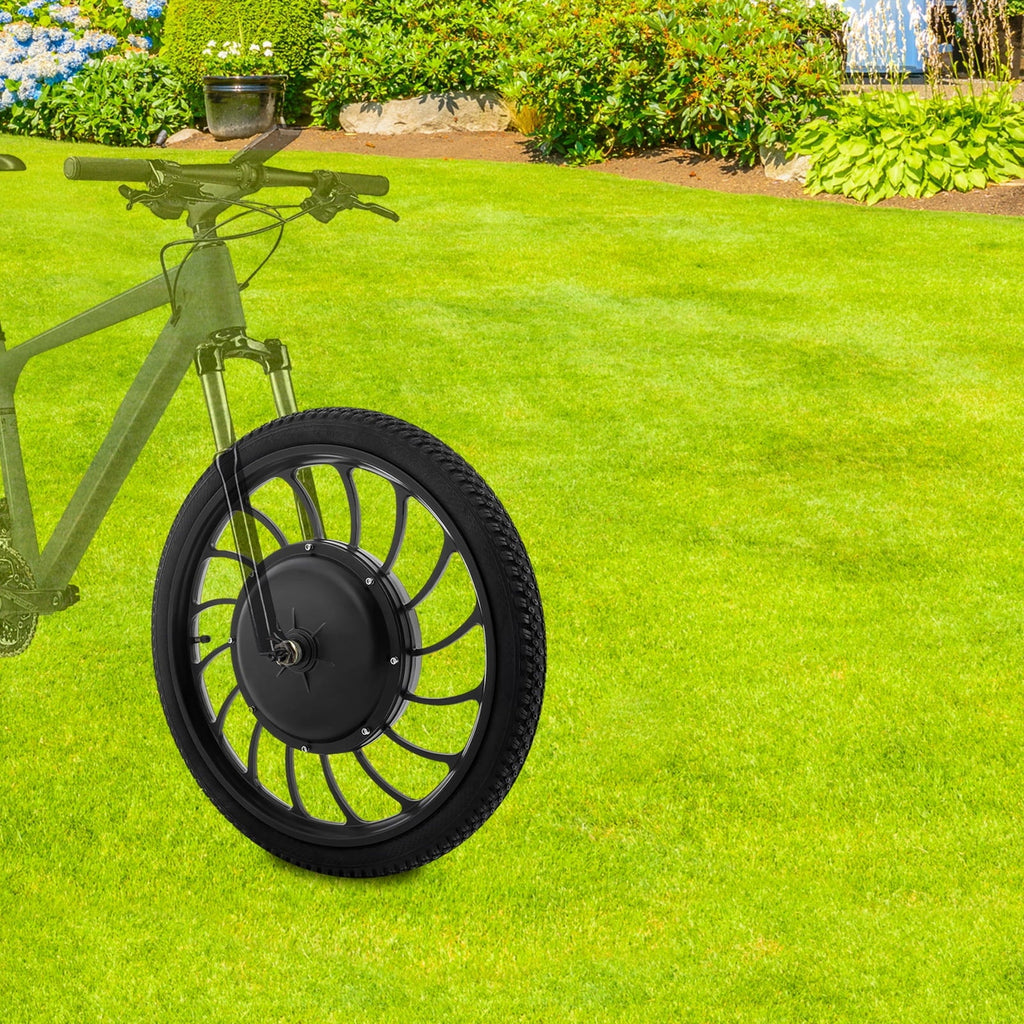 1000W Electric Bicycle Motor Wheel – High-Speed E-Bike Hub with 7-Speed Freewheel, 88.7% Efficiency, IP54 Waterproof, and 35N.m Torque