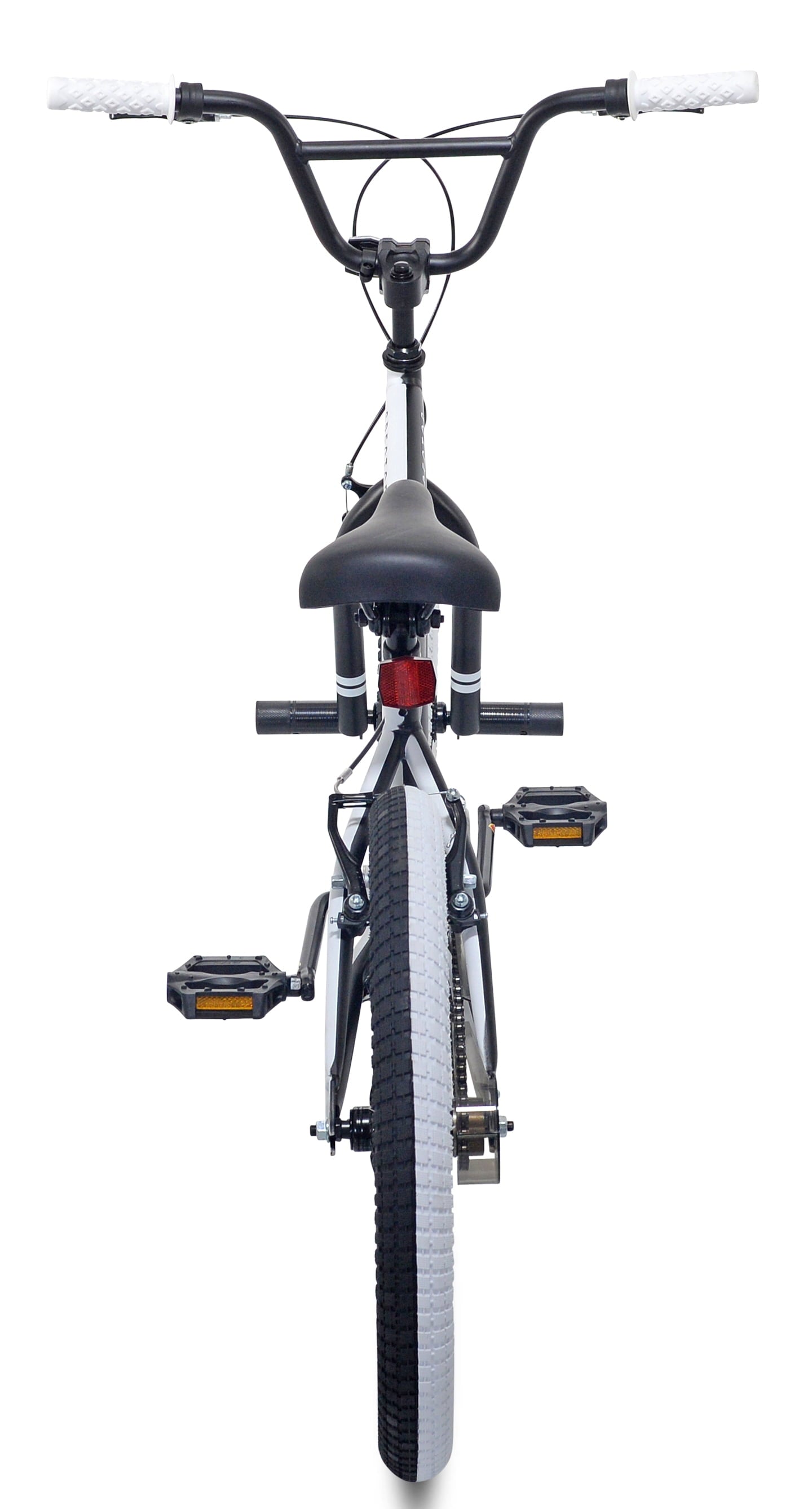 20 Kent Bicycles Spector BMX Bicycle, Fits Rider 4'2 - 5', Black/White, Child/Tween/Teen, Unisex
