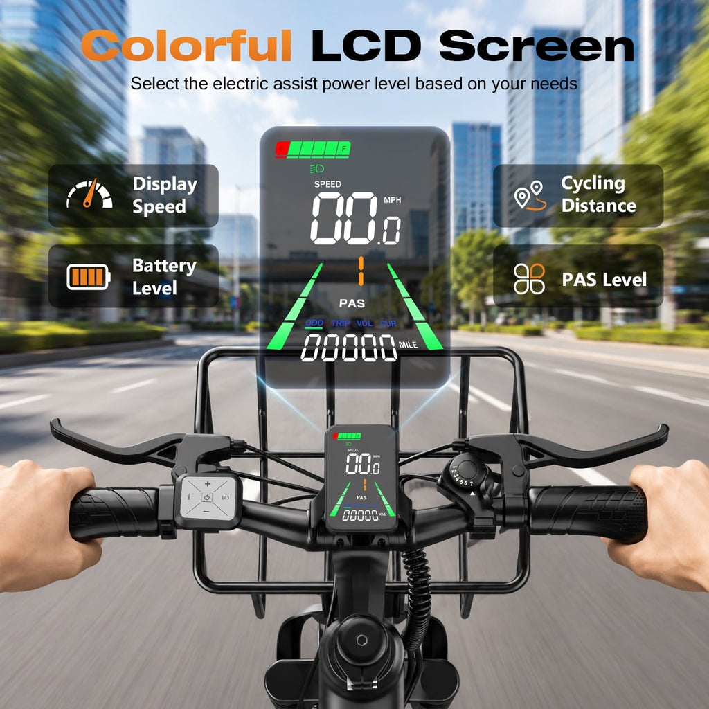 F26-1500W Off-Road Electric Bike, 26 Tire 55 Miles Electric Bike ,48V 10.5 Internal Battery (Removable), Top Speed 30MPH, Electric Mountain Bike Beach Bike, Professional 7 Speed UL2849