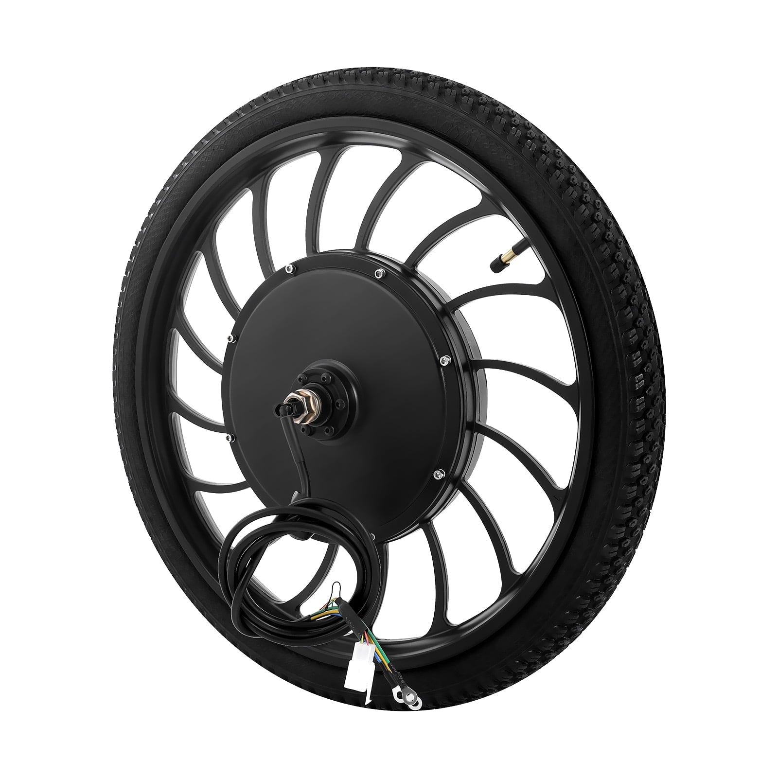 1000W Electric Bicycle Motor Wheel – High-Speed E-Bike Hub with 7-Speed Freewheel, 88.7% Efficiency, IP54 Waterproof, and 35N.m Torque