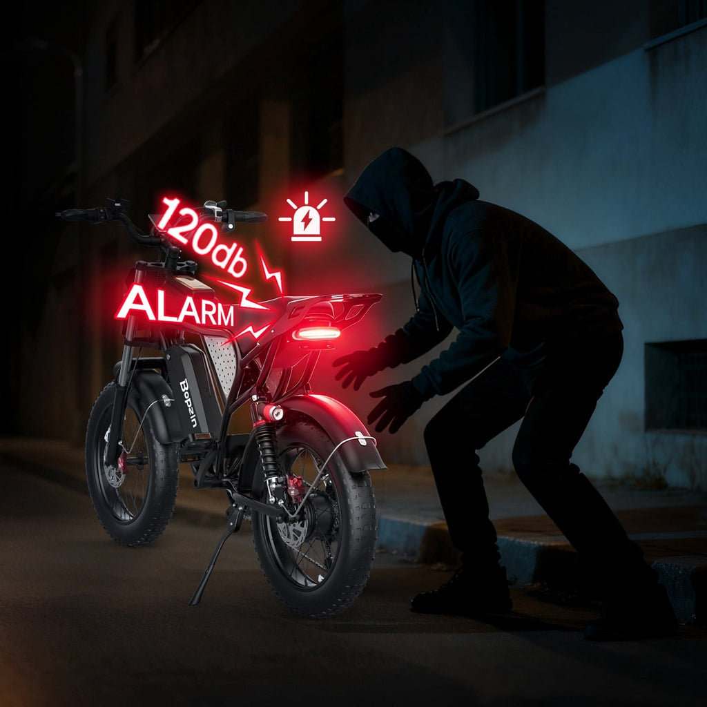 Peak 1500W Electric Bike for Adults,48V 20Ah,Max 80miles & 28mph Electric Bicycle, 20 Fat Tire Full Suspension Mountain Bike UL2849