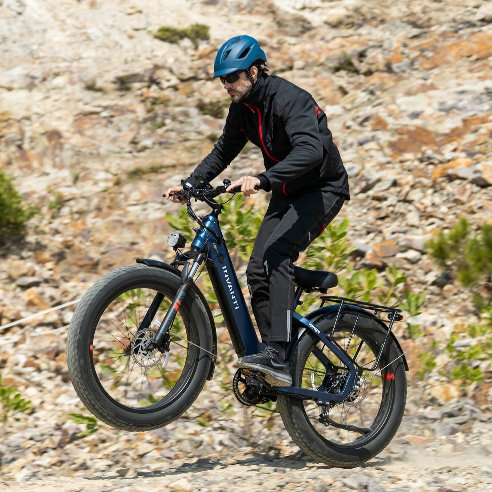 5TH WHEEL W29B 26 x 4 Fat Tire Electric Bike, 750W Motor Adult Ebike with 48V 15Ah Removable Battery, Electric Mountain Bicycle with 7 Speed, UL2849