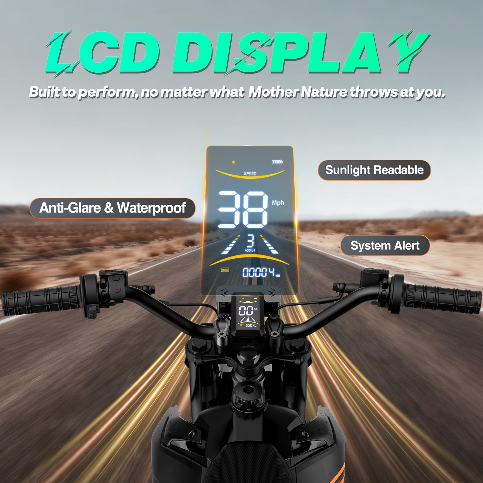 Electric Bike for Adults,1500W 35MPH,48V 20AH 30-80 Miles,20'' Fat Tire Mountain Bike with Rear Rack UL2849